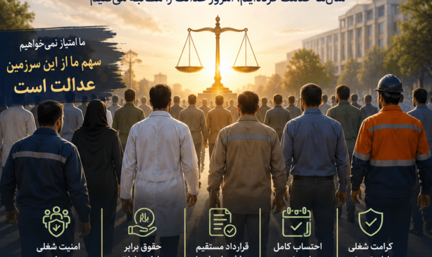 پایان تبعیض؛ فراخوانی برای اجرای عدالت و تعیین تکلیف فوری نیروهای شرکتی