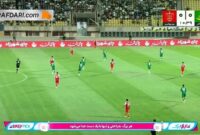 پیروزی پرسپولیس در برابر شمس آذر با نتیجه ۲-۰ در لیگ برتر ایران