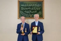 برادران نصیری، برنده تندیس دهمین جشنواره کارآفرینی امین‌الضرب شدند