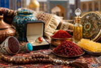 “۸ سوغات ویژه مشهد برای پدر: از انگشتر عقیق تا زرشک و زعفران”