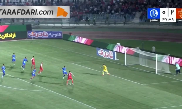 گل ایگور سرگیف، استقلال خوزستان را به پیروزی رساند (پرسپولیس ۳)