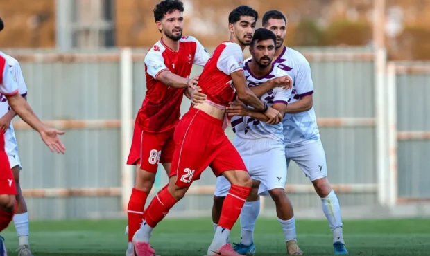 دانیال ایری، اولین بازی‌اش را با پیراهن پرسپولیس تجربه کرد