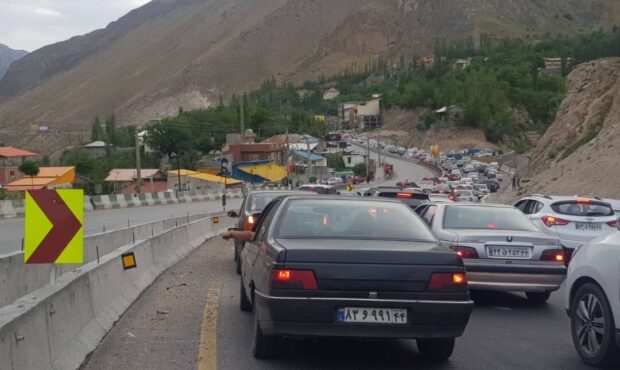 ترافیک سنگین در جاده چالوس، سایر مسیرهای شمالی بدون مشکل هستند