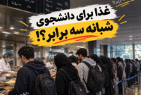 کارزار برای اصلاح نرخ غذای دانشجویان نوبت دوم آغاز شد