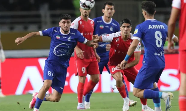 آبی‌ها، با تساوی در دربی ۱۰۷، پیروزی را جشن گرفتند