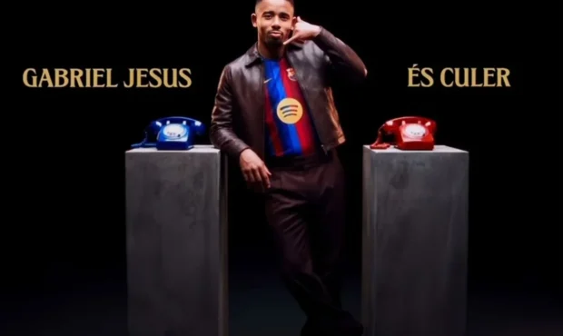 گابریل ژسوس به بارسلونا ملحق شد