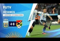 پیروزی قاطع آرژانتین با نتیجه ۴ بر صفر